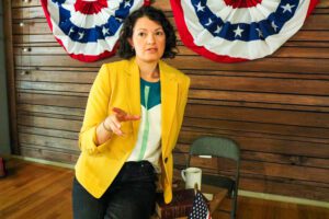 Tovah Close in WHAT THE CONSTITUTION MEANS TO ME at Live Arts Theater in Charlottesville